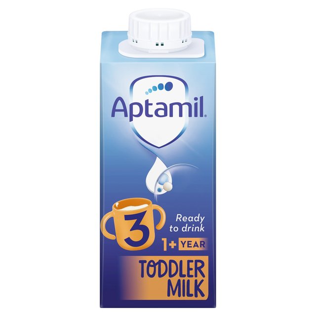 Aptamil 3 Baby Toddler Milk Formula Liquid 1-3 Years, 200ml