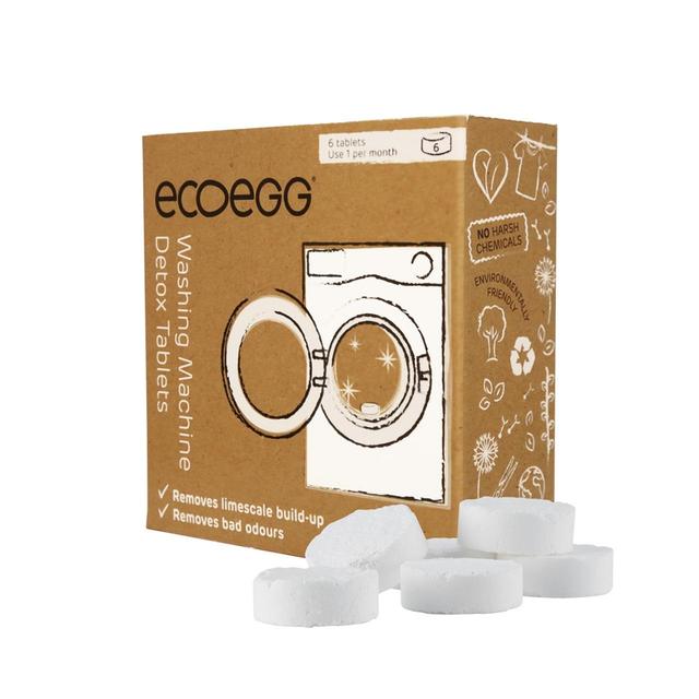 Ecoegg Washing Machine Detox Tablets, 6 Per Pack