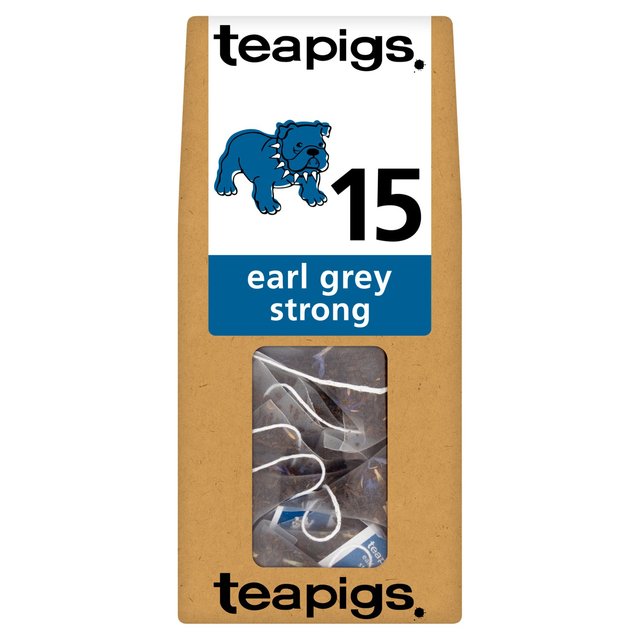 Teapigs Earl Grey Strong Tea Bags, 15 Per Pack