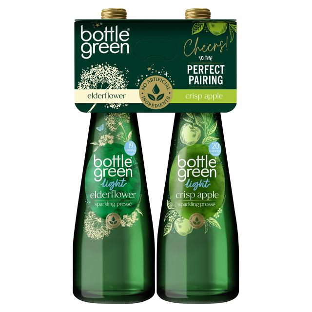 Bottlegreen Vegan Twin Pack Elderflower & Raspberry, 2 x 750ml
