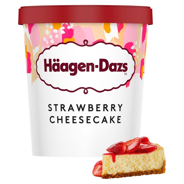 Hagen-Dazs Strawberry Cheesecake Ice Cream, 460ml