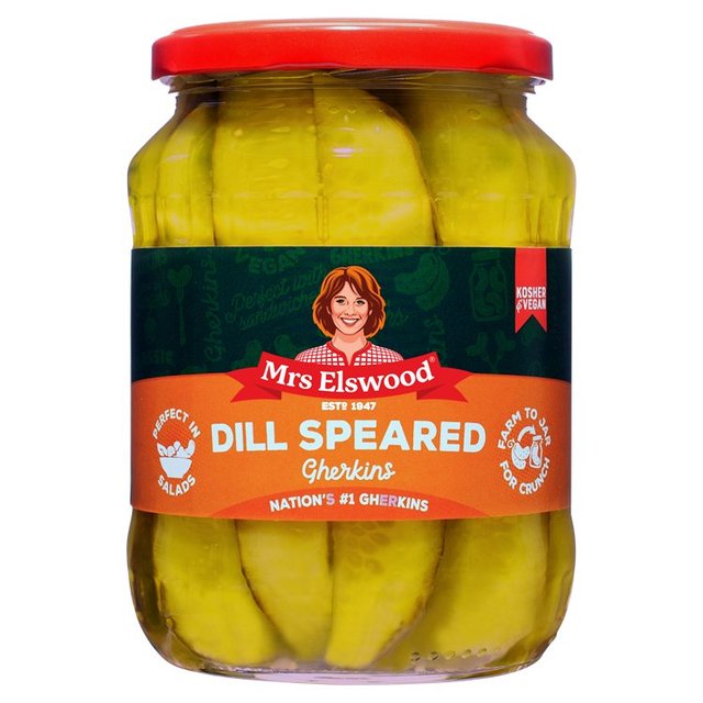 Mrs Elswood 670g Cucumber Spears With Dill