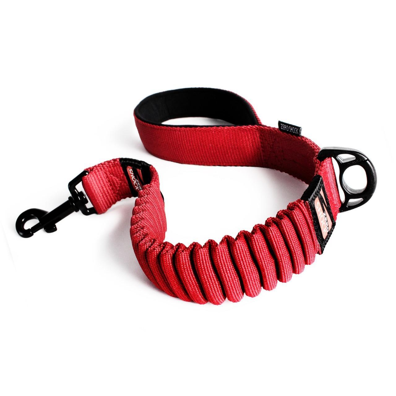 An image of EzyDog Lead Zero Shock 25 Red