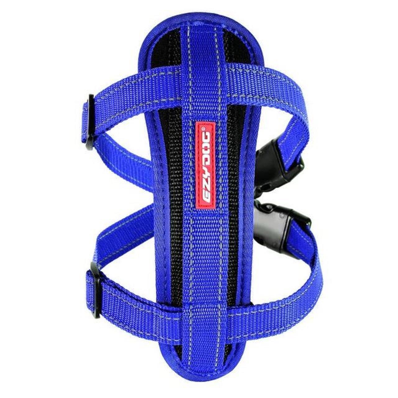 An image of EzyDog Harness Chest Plate Large Blue