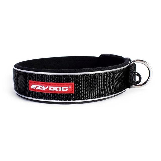 EzyDog Neo Classic Black Dog Collar Large