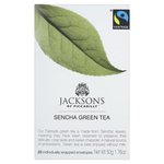 Jacksons of Piccadilly Fairtrade Sencha Green Tea, 20 Tea Bags