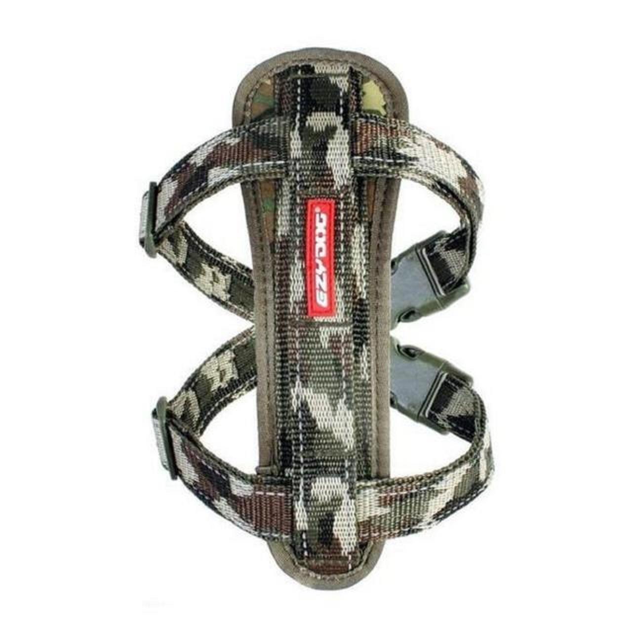 An image of EzyDog Harness Chest Plate Large Camouflage