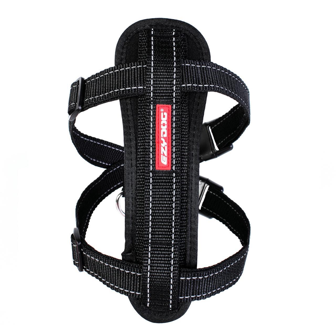 An image of EzyDog Harness Chest Plate Small Black