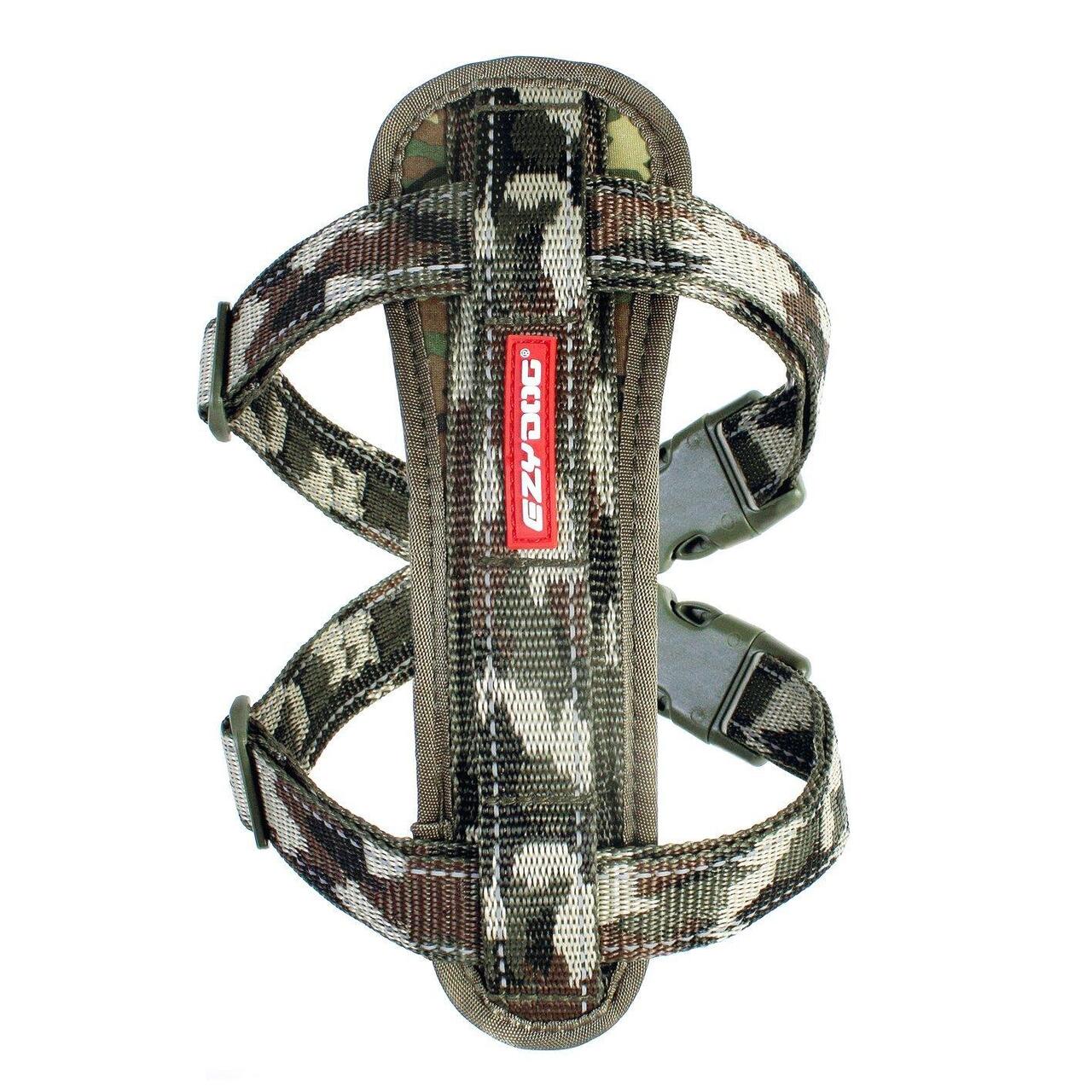 An image of EzyDog Harness Chest Plate Small Camouflage