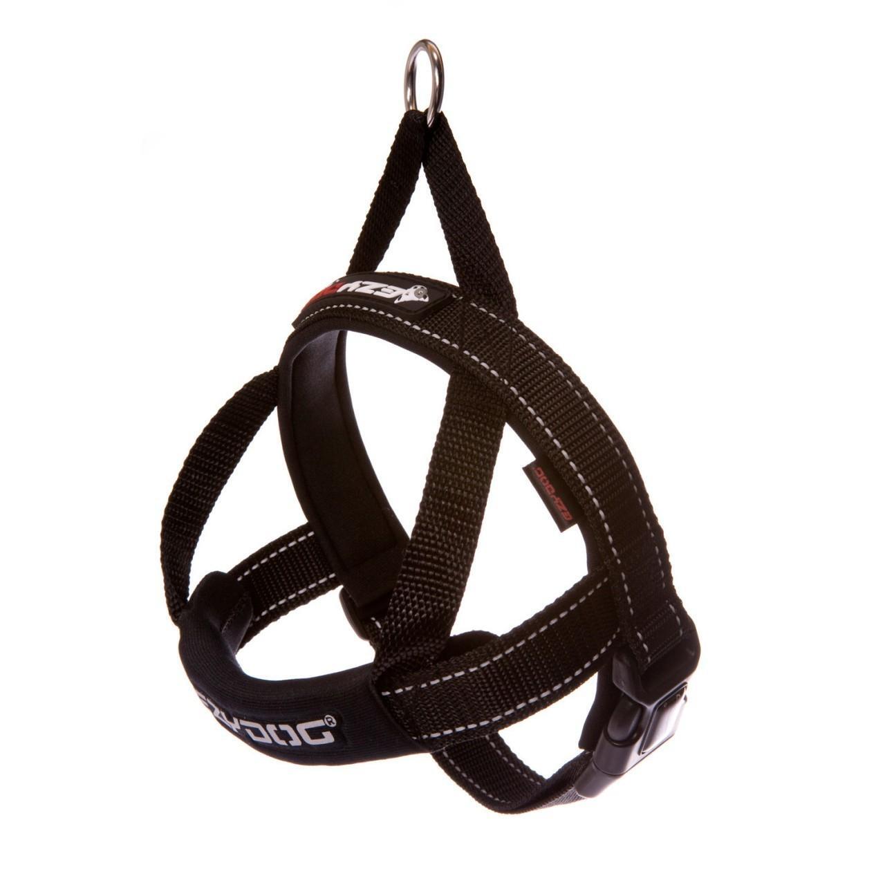 An image of EzyDog Harness Quick Fit Large Black