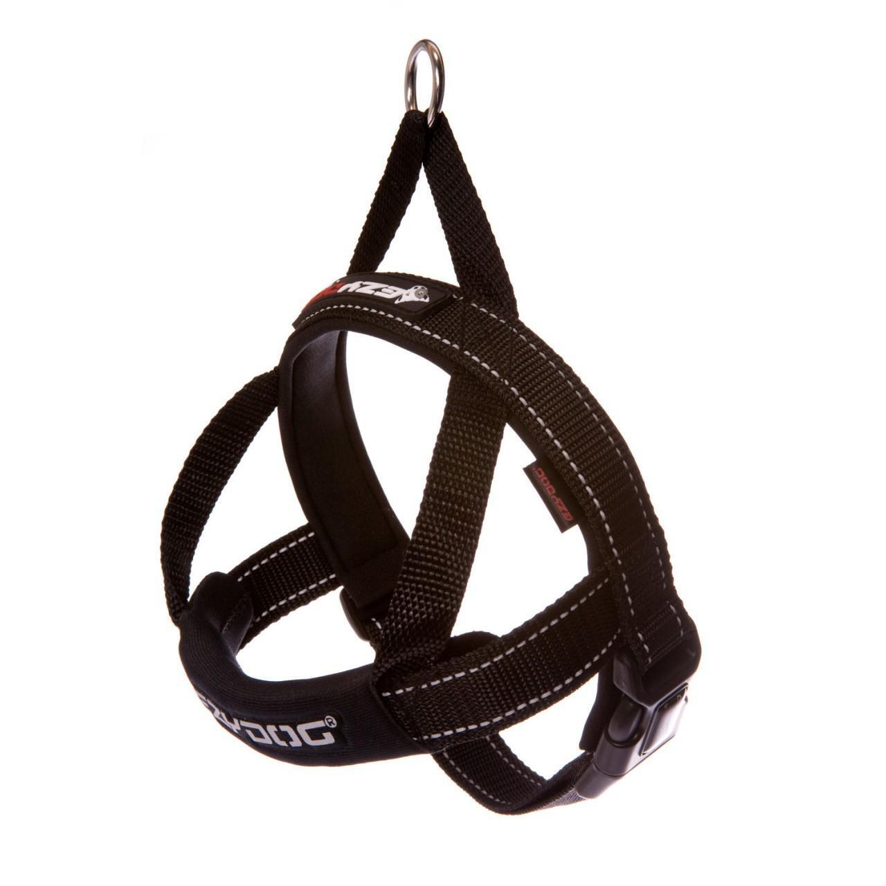 An image of EzyDog Harness Quick Fit Small Black