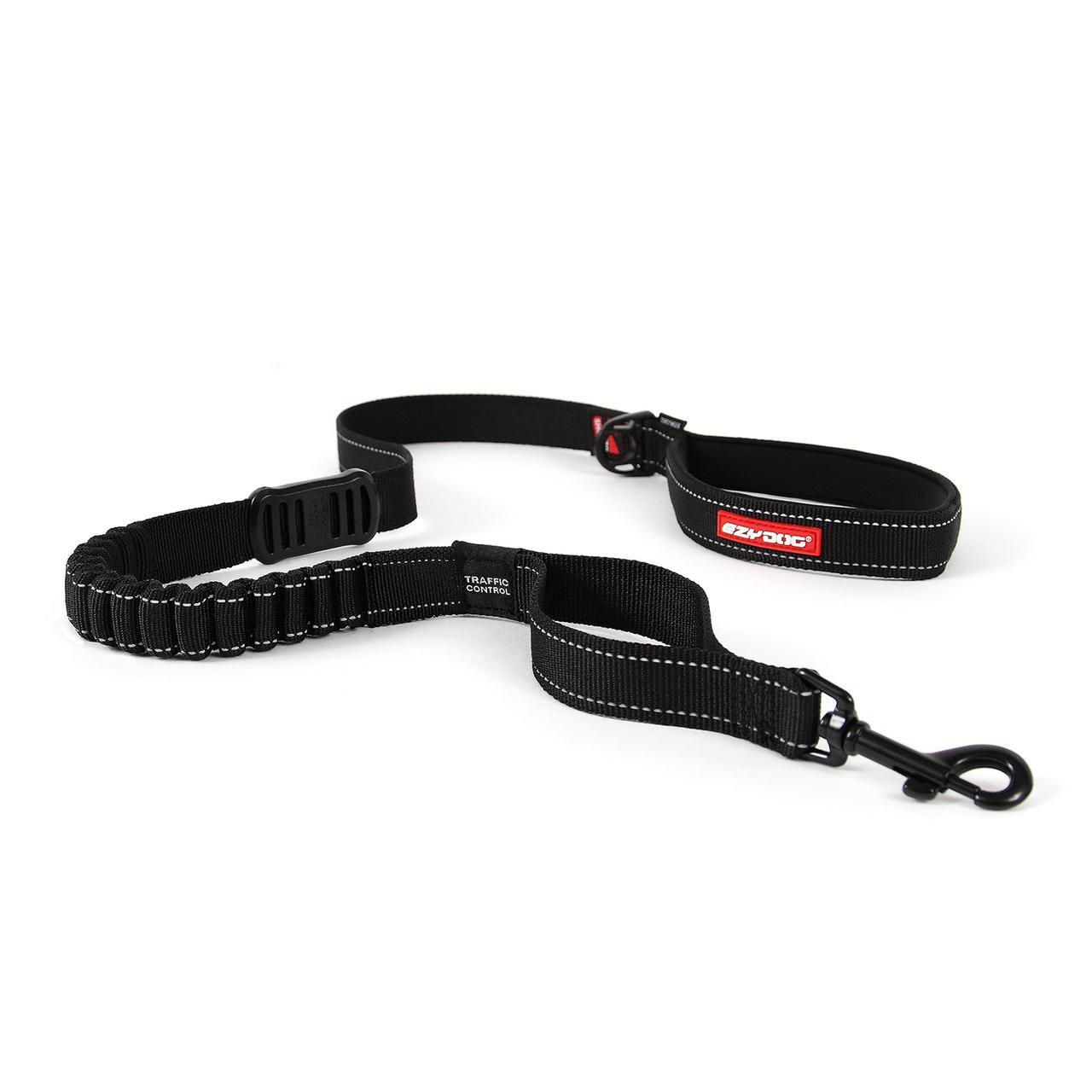 An image of EzyDog Lead Zero Shock 48 Black