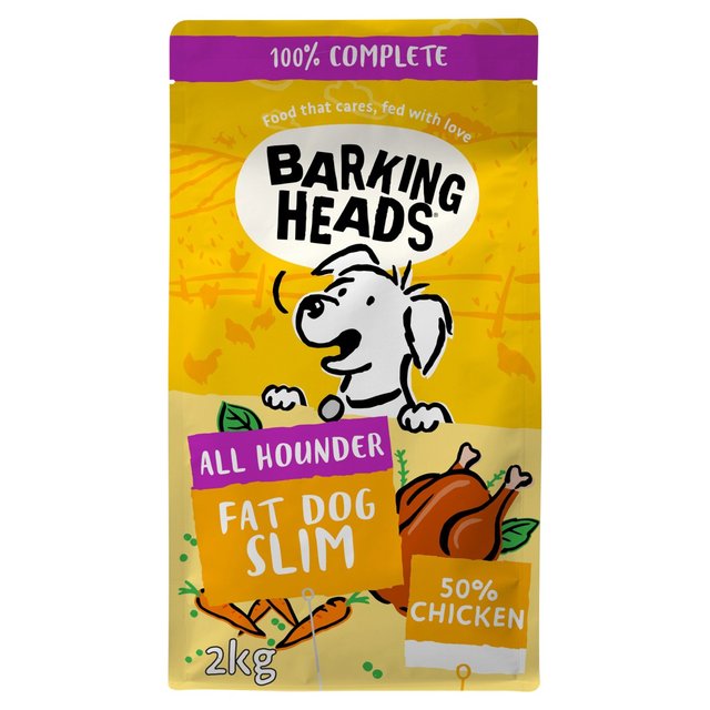 Barking Heads Fat Dog Slim Dry Dog Food, 2kg