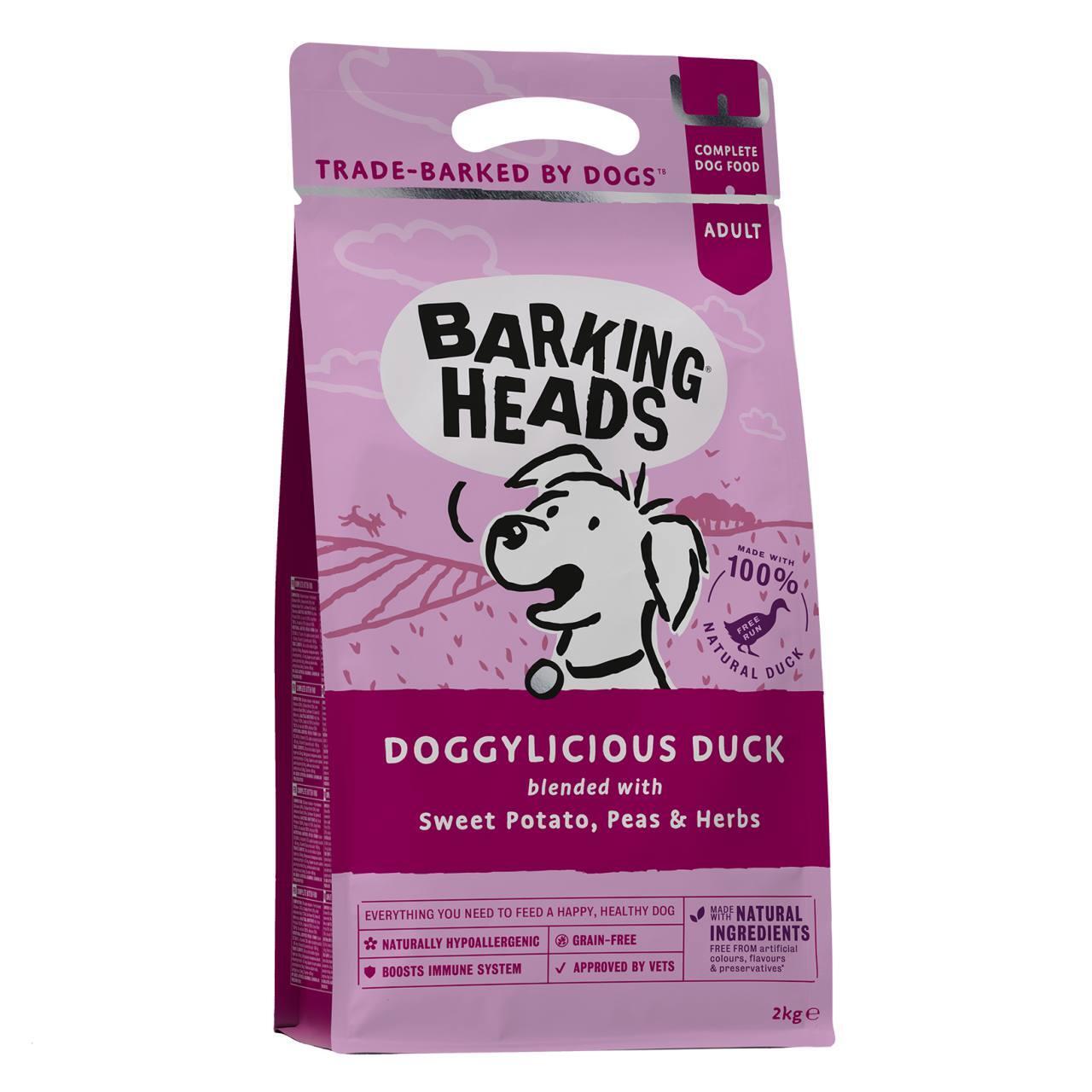 An image of Barking Heads Quackers Grain- Free - Adult Duck
