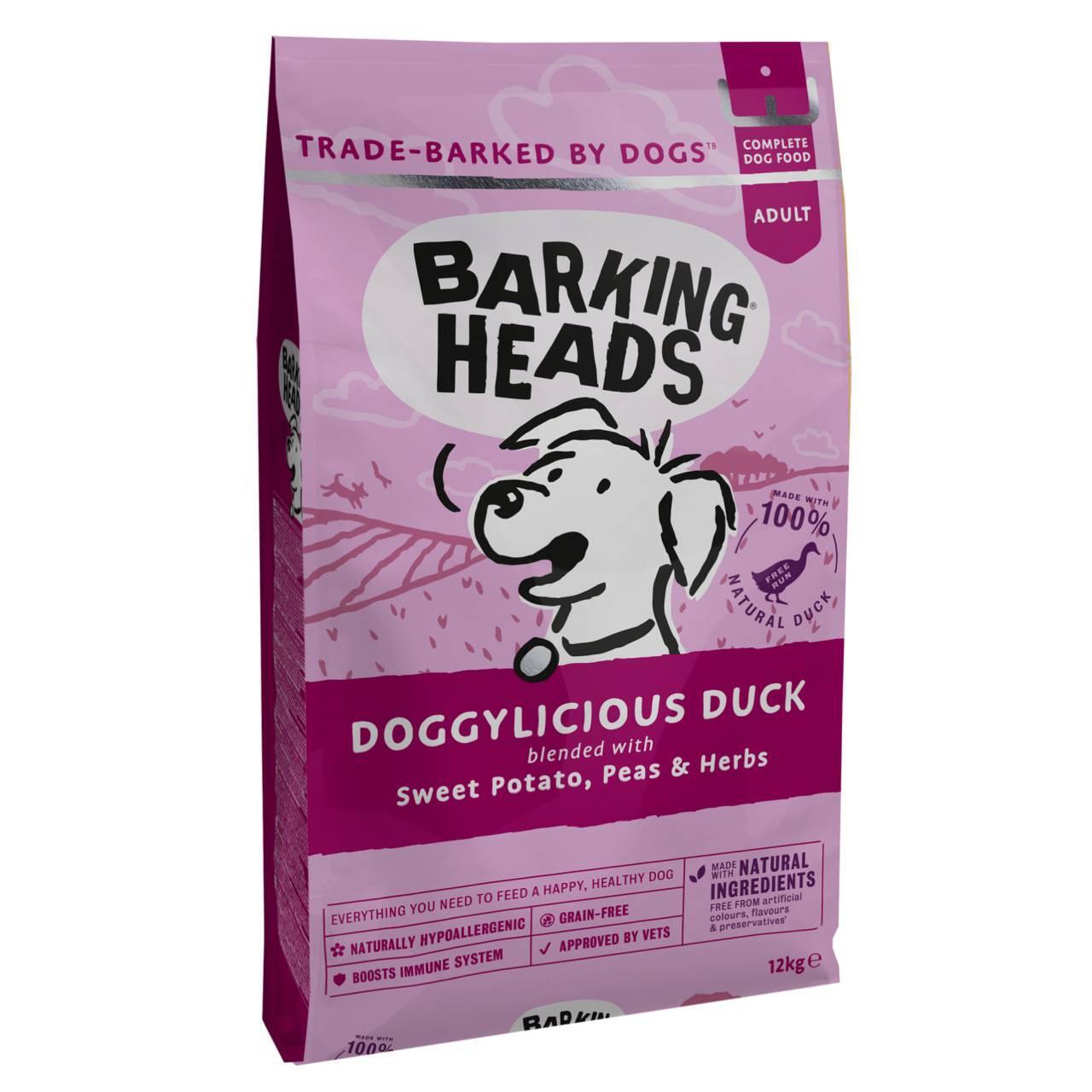 An image of Barking Heads Quackers Grain- Free - Adult Duck