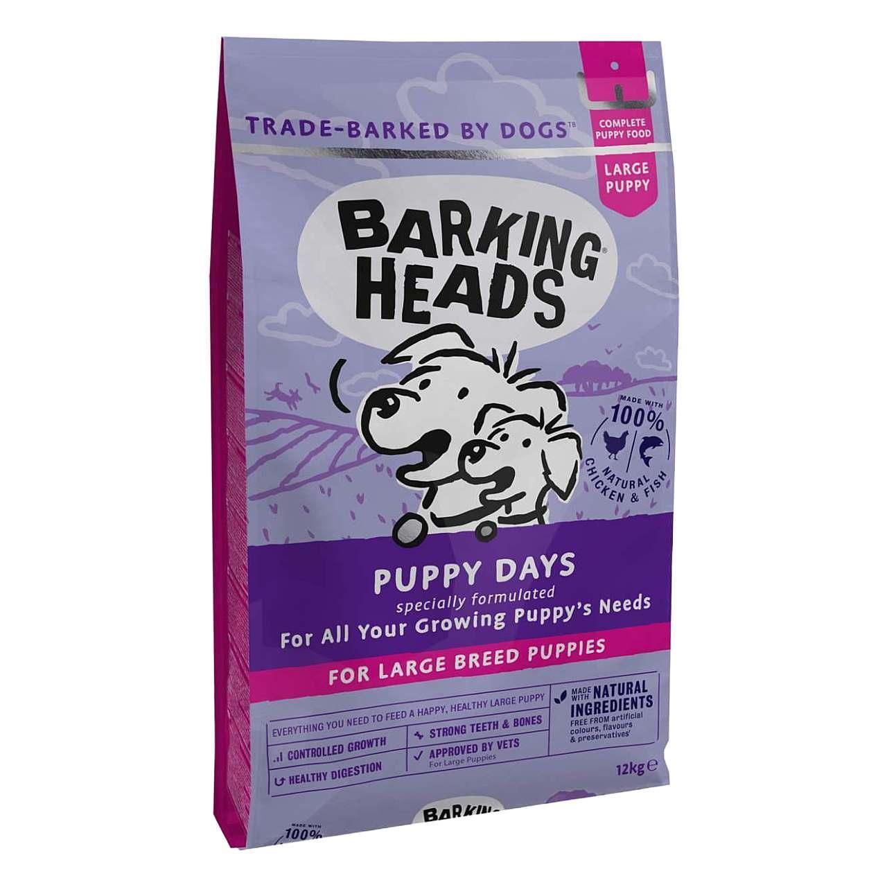 An image of Barking Heads Little Big Foot - Large Breed Puppy Chicken