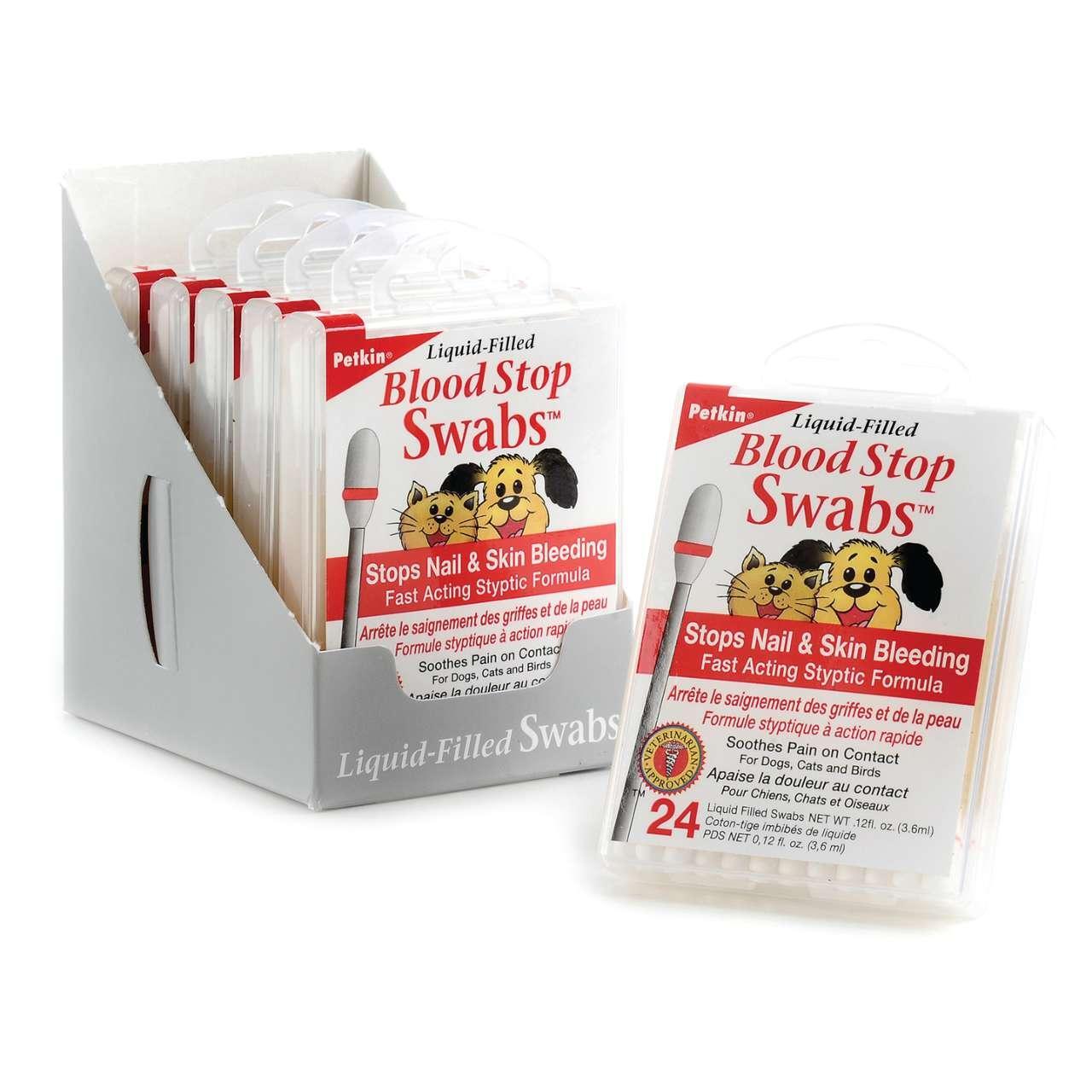 An image of Petkin Pet Blood Stop Swabs
