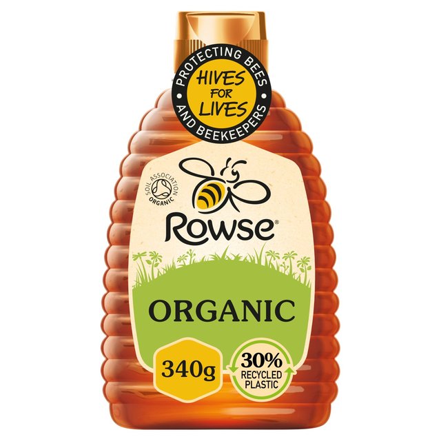 Rowse Organic Squeezable Honey, 340g