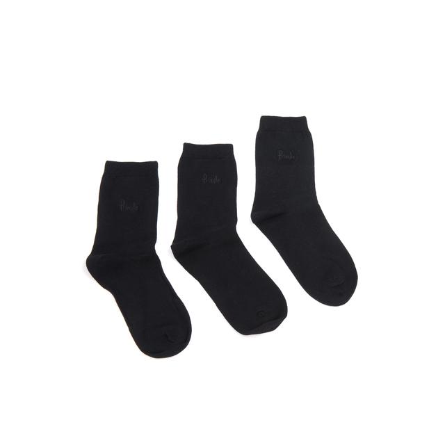 Pringle Women’s Plain Socks, Size Black, 4-8