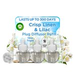 Airwick Crisp Linen & Lilac Plug In Triple Refill