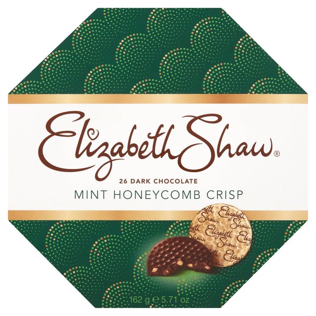 Elizabeth Shaw Dark Mint Crisp Chocolates, 162g