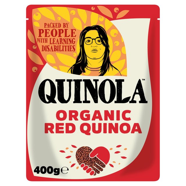 Quinola Organic Fairtrade Red Quinoa, 400g