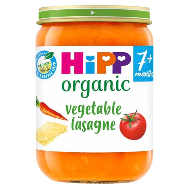 HiPP Organic Vegetable Lasagne Baby Food Jar 7+ Months, 190g
