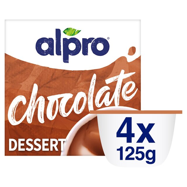 yogurt vitamins Alpro 4 Soya Chocolate x Dessert 125g from Ocado yogurt vitamins Alpro 4 Soya Chocolate x Dessert 125g from Ocado