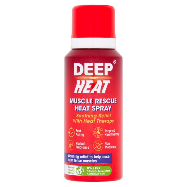 Deep Heat Muscle Rescue Spray, 150ml