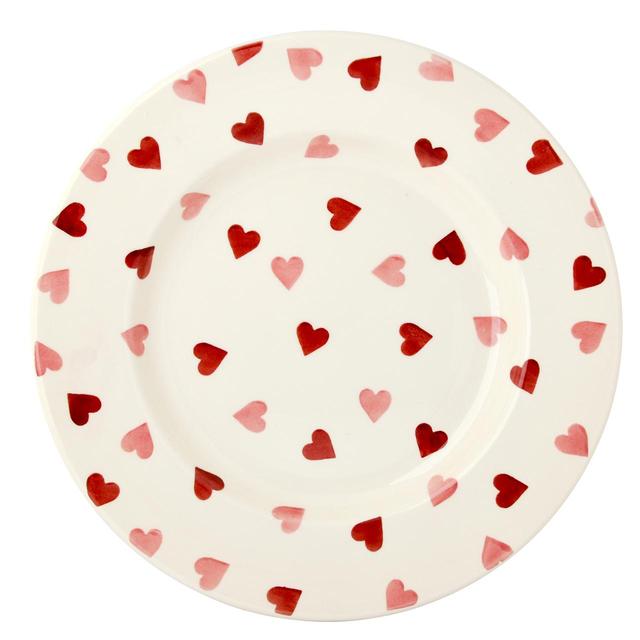 Emma Bridgewater Pink Hearts Plate, 27cm