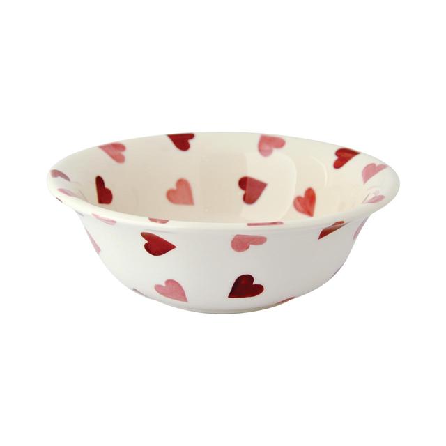Emma Bridgewater Pink Hearts Cereal Bowl, 16cm