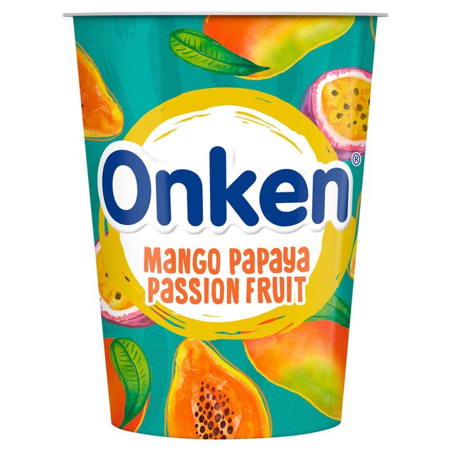Onken Mango, Papaya & Passionfruit Biopot Yoghurt, 450g