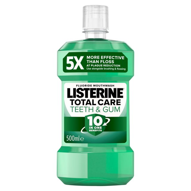 Listerine Teeth & Gum Defence Mouthwash Fresh Mint, 500ml