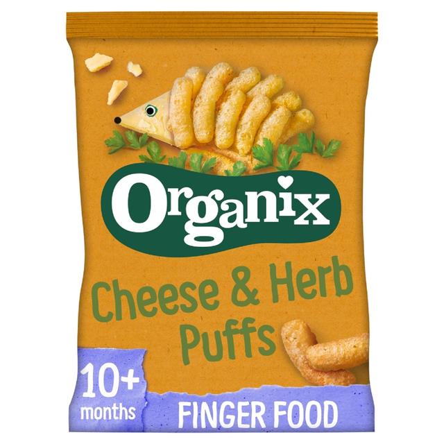Organix Cheese & Herb Organic Puffs, 12 Mths+, 15g