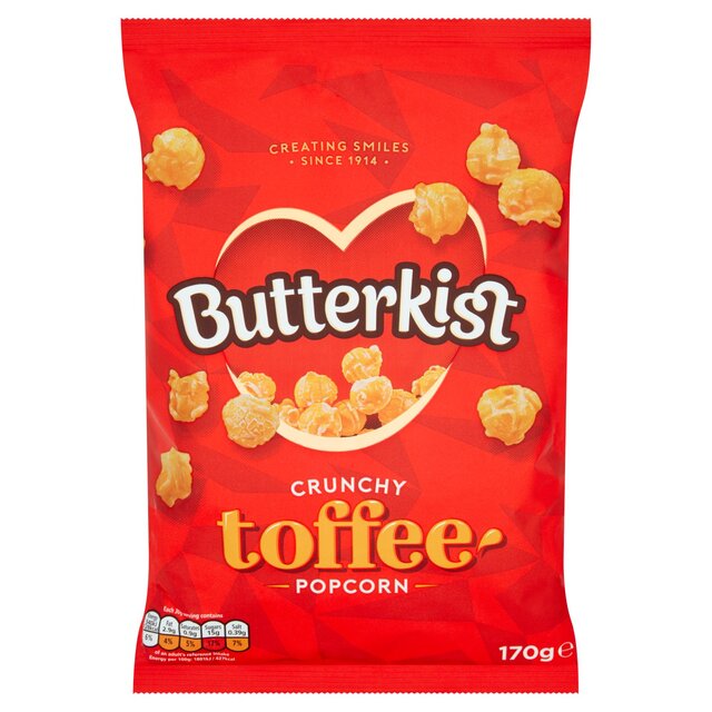 Butterkist Crunchy Toffee Popcorn, 170g