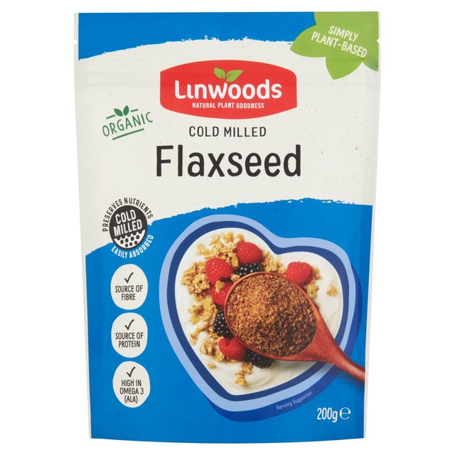 Linwoods Milled Organic Flaxseeds, 200g