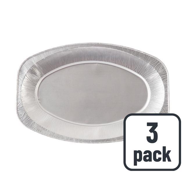 Duni Oval Aluminium Serving Platter, Medium