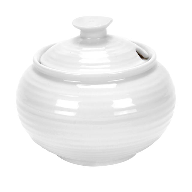 Sophie Conran Porcelain White Sugar Bowl, 325ml