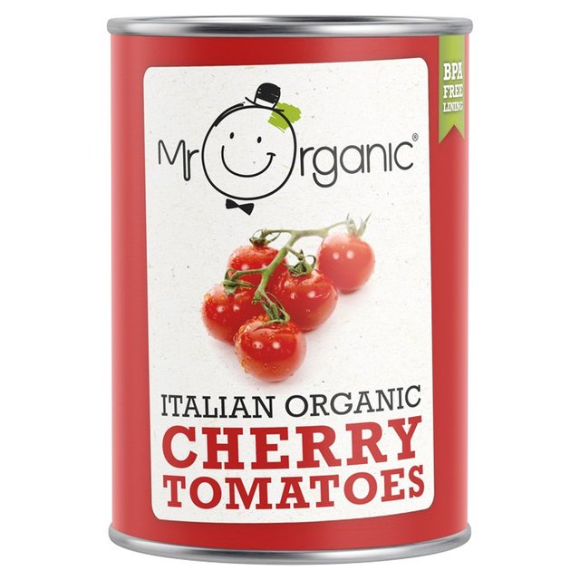 Mr Organic Italian Organic Cherry Tomatoes, 400g