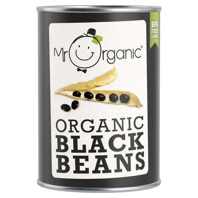 Mr Organic Black Beans, 400g