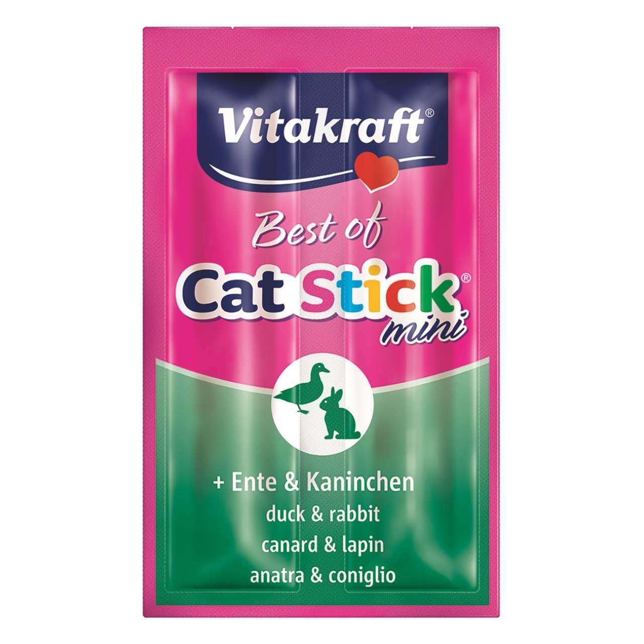 An image of Vitakraft Cat Stick Mini Duck and Rabbit