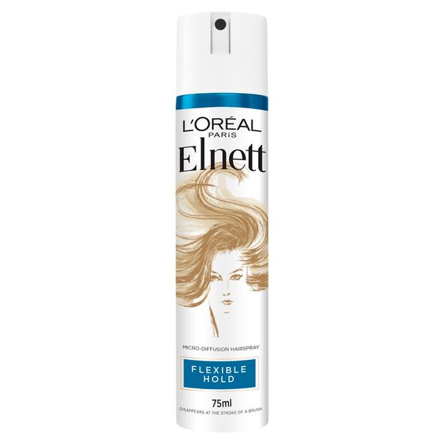 L’Oral Paris Hairspray by Elnett for Flexible Hold & Shine, 75ml