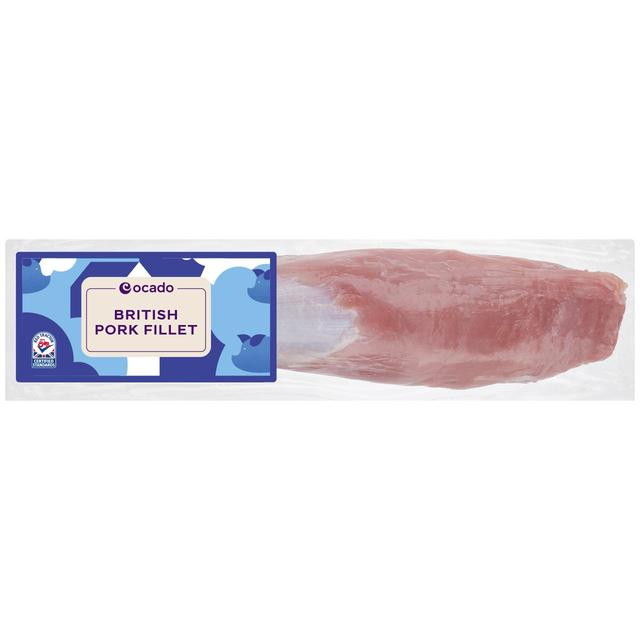 Ocado British Pork Fillet, Typically: 460g