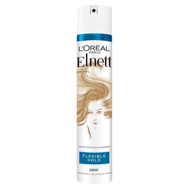 L’Oral Paris Hairspray by Elnett for Flexible Hold & Shine, 200ml