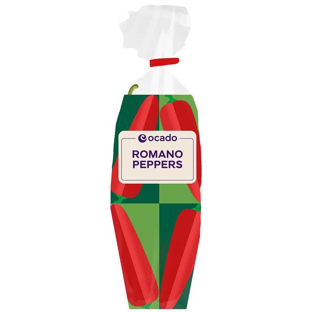 Ocado Romano Peppers, 2 Per Pack