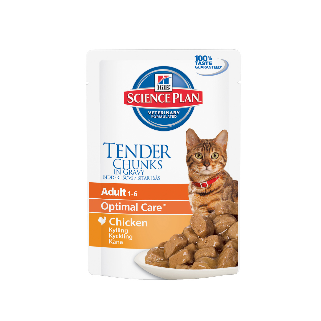 An image of Hill's Science Plan Feline Adult With Chicken Pouch