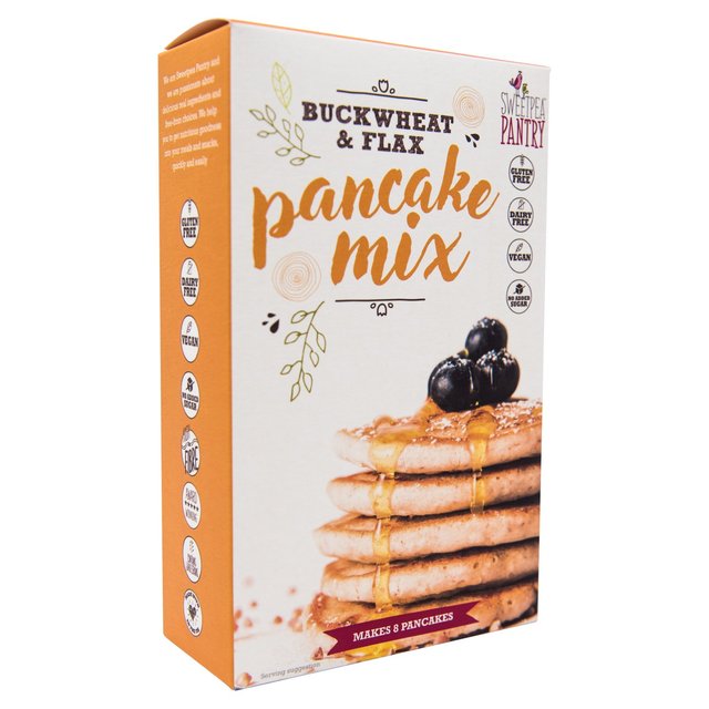 Sweetpea Pantry Gluten Free Pancake Mix With Buckwheat, Flax & Quinoa, 220g