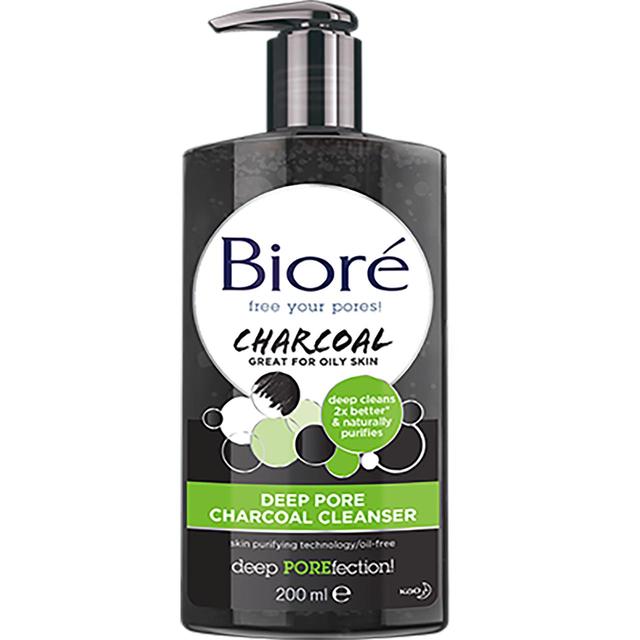 Biore Charcoal Pore Cleanser, 200ml