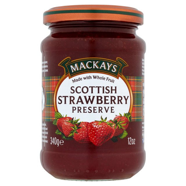 Mackays Scottish Strawberry Preserve, 340g