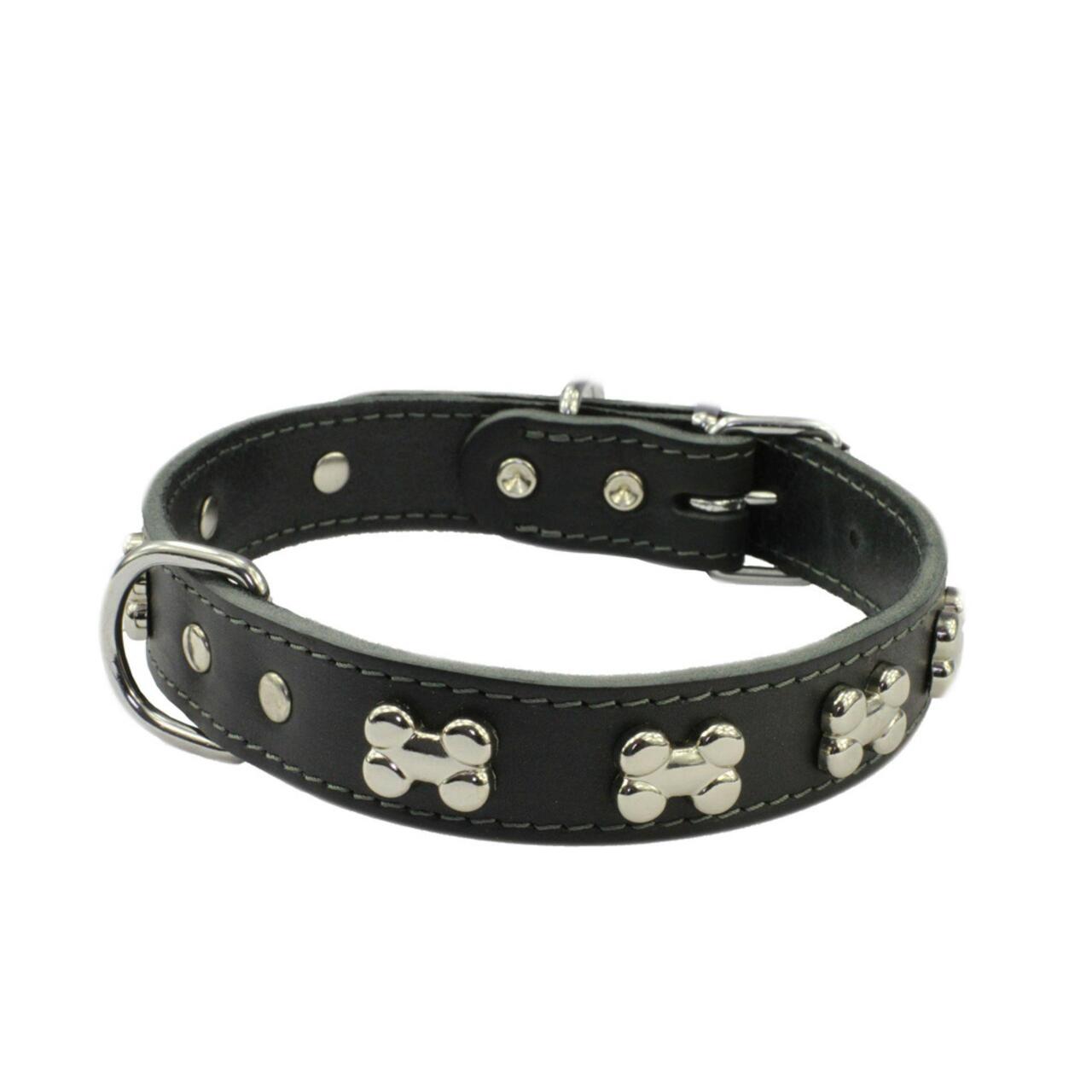 An image of Earthbound Bone Black Collar 34 - 41 cm